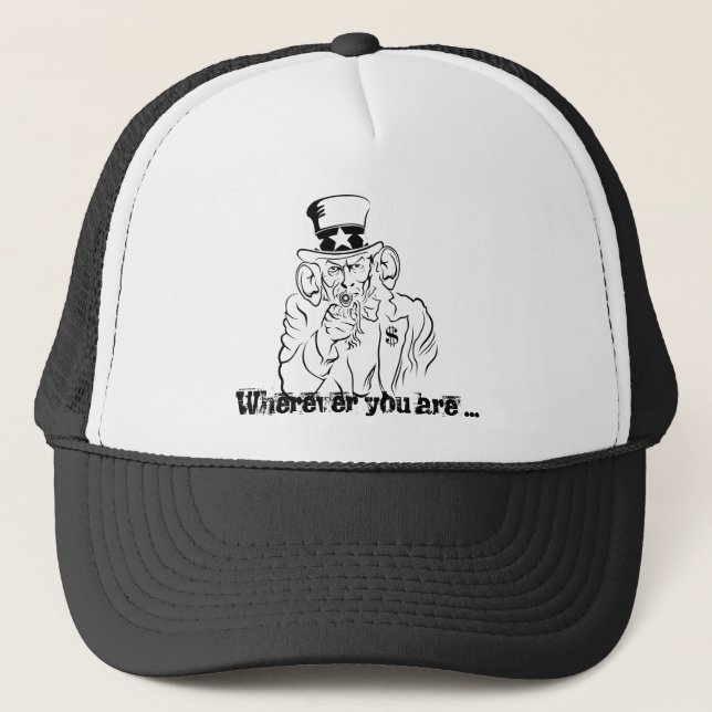 Tío SAM escucha Sombrero Camionero (Anverso)