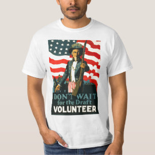 Tío Sam: No espere la camisa del proyecto WWI
