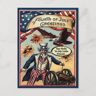 Tío Sam tarjeta postal 4