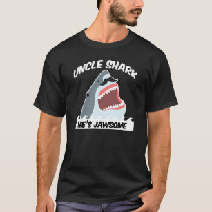 Tío Shark He es camiseta de Jawsome