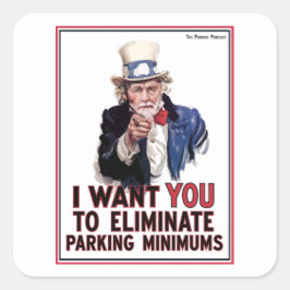 Tío Shoup Quiero Tu Pegatina