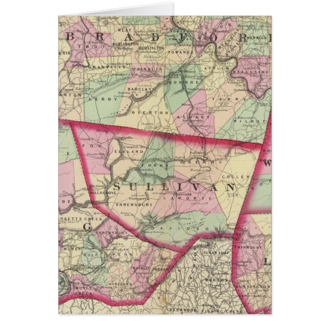 Tioga, Luzerne, Bradford, Sullivan, Wyoming (Frente)