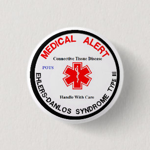 Tipo 3 botón alerta médico del EDS de los POTES