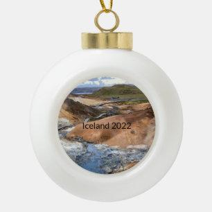 Tipo Bola Islandia - Adorno de Cerámica