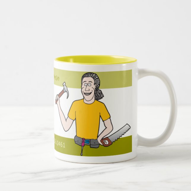 Tipo con una taza del martillo (Derecha)