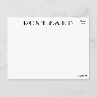 Tipo de letra de postal retro en blanco DIY antigu