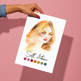 Tipo de otoño suave Arte de análisis estacional de