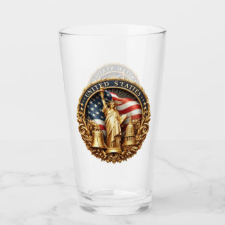 Tipo de vaso de beber patriótico