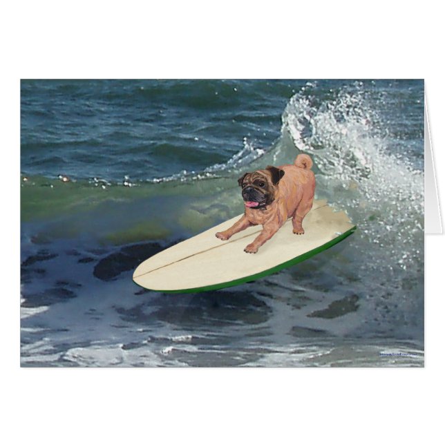 Tipo Surfista Pug (Anverso (Horizontal))