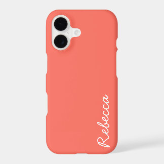 Tipografía blanca coral vivo