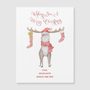 Tipografía de alce suave navidad
