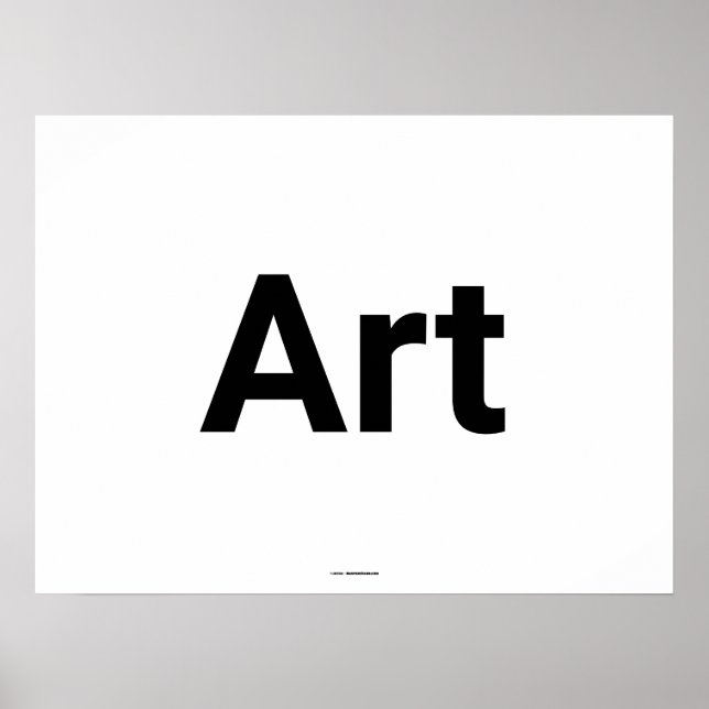 Tipografía de arte genérica (Frente)