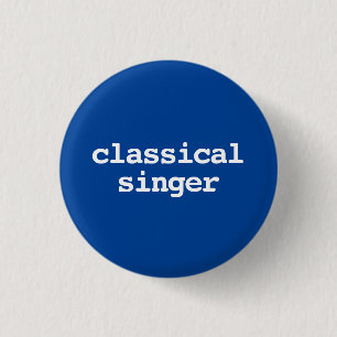 tipografía de cantante clásico Botón