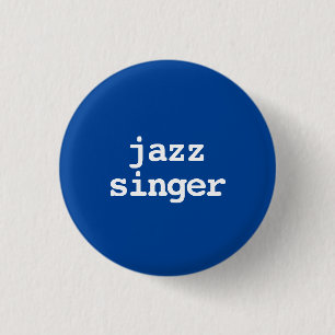 tipografía de cantante de jazz Botón