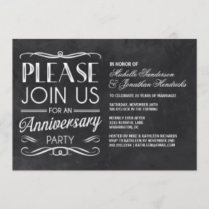 Tipografía de cartón  Invitación del Fiesta del an