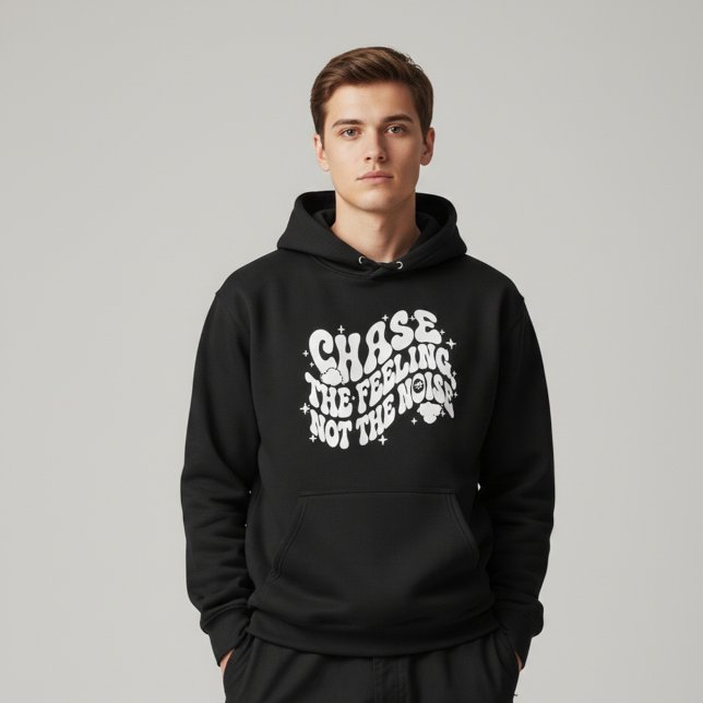 Tipografía de cita motivacional de sudadera con ca (Subido por el creador)