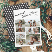 Tipografía de guión de Navidad elegante 7 Foto