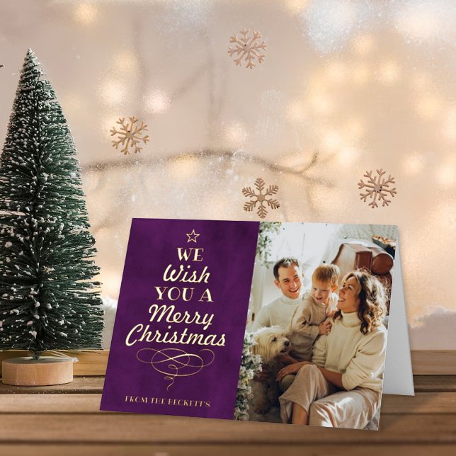 Tipografía de moda foto de árbol de Navidad real (Subido por el creador)