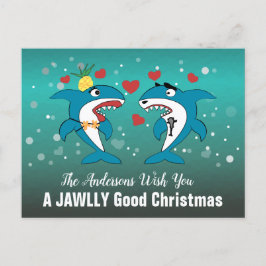 Tipografía de Navidad de Tiburón
