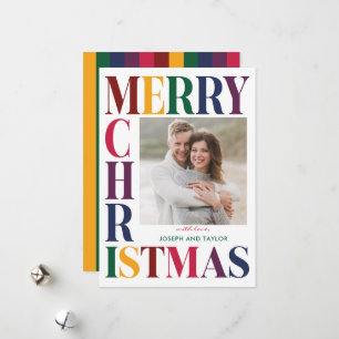 Tipografía de tono de joya de Feliz Navidad Cuadra