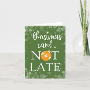 Tipografía Divertida Navidad Retrasada Vintage Ret