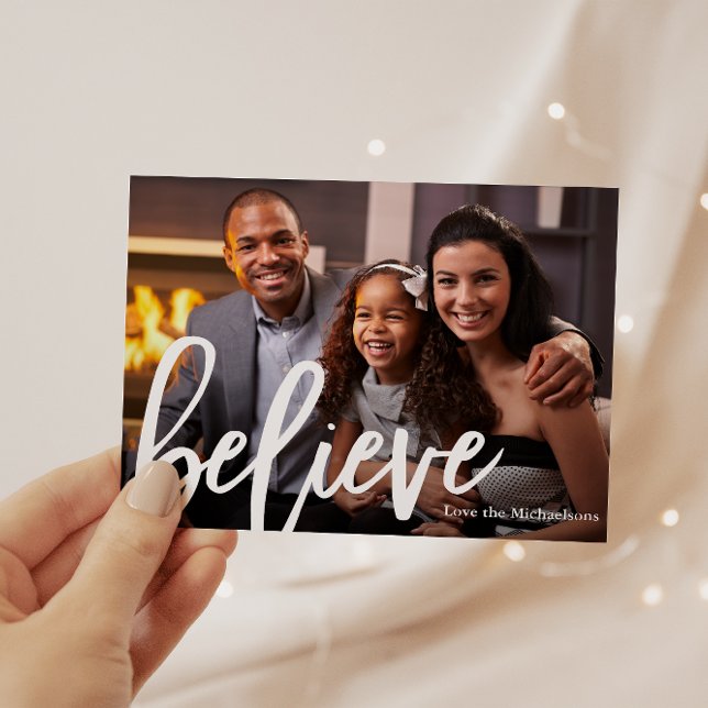 Tipografía elegante Cree Foto Navidad (Subido por el creador)
