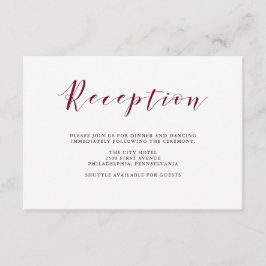 Tipografía elegante | Recepción de bodas de Marsal