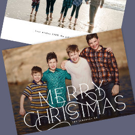 Tipografía elegante y moderna FERIA NAVIDAD