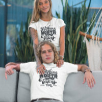 Tipografía eterna: Un diseño retro de camisetas