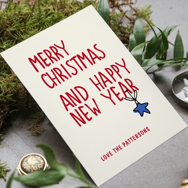 Tipografía Feliz Navidad Año Nuevo (Subido por el creador)