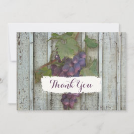 Tipografía Gracias Notas Vineyard Rustic Wine