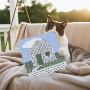 Tipografía inspiradora para nueva tarjeta de propi