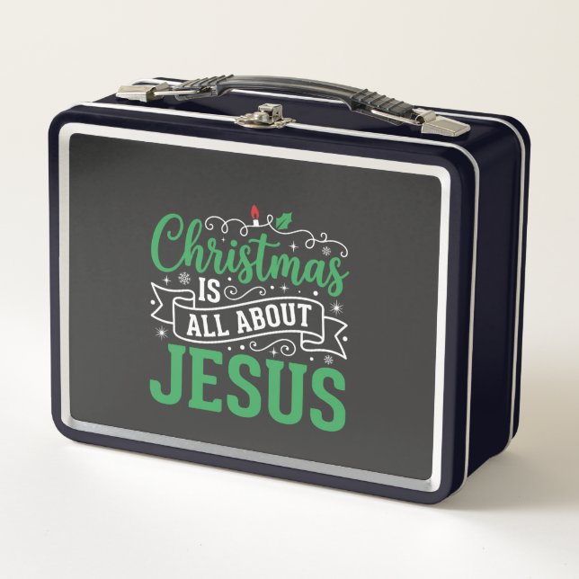 Tipografía La Navidad se trata de Jesús (Anverso)