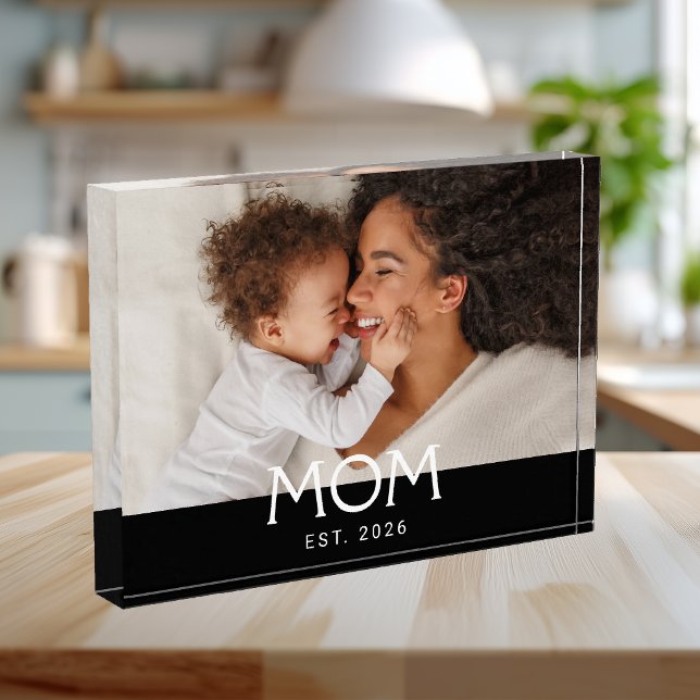 Tipografía Moderna Foto de Mamá Personalizada (Subido por el creador)