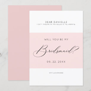 Tipografía moderna Invitación minimalista de la da