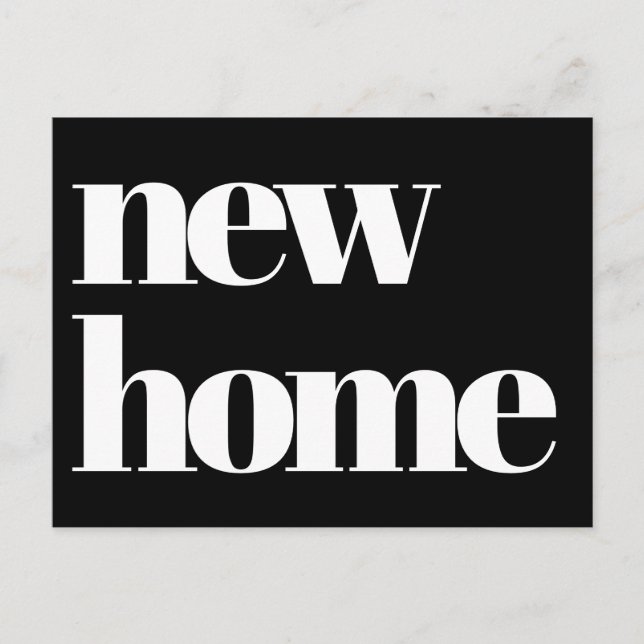 Tipografía moderna invitación móvil (Anverso)