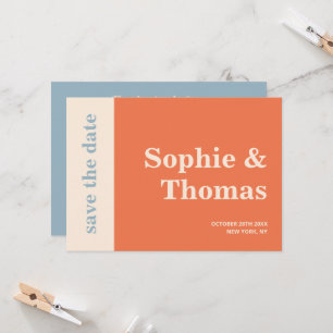 Tipografía Negrita Moderna para Invitación de Boda