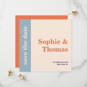 Tipografía Negrita Moderna para Invitación de Boda