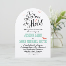 Tipografía Para Tener y Para Mantener Invitación C