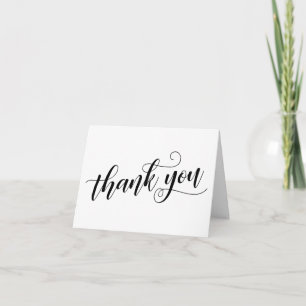 Tipografía sutil y elegante de agradecimiento con