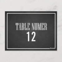 TIPOGRAFÍA TABLA DE TABLA NÚMERO DE POSTAL
