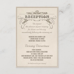 tipografía vintage diseño envejecido recepción de 