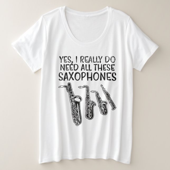Tipos saxofónicos (Anverso del diseño)
