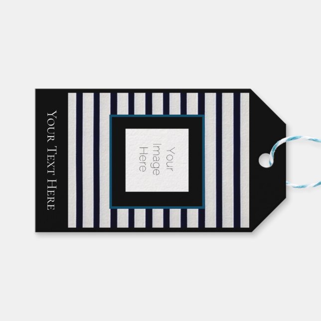 Tira de etiqueta de regalo edición de personalizad (Frente (Horizontal))