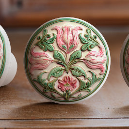 Tira de la pomo cerámica de la armonía del tulipán