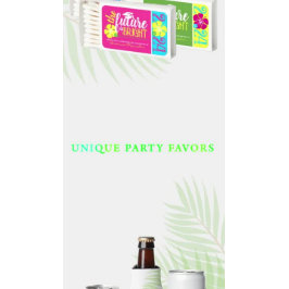 Tira de película de luau tropical 6 Invitación de 