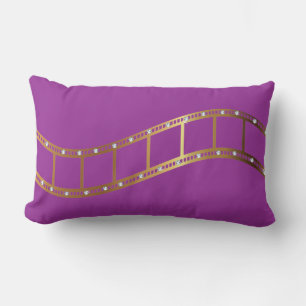 Tira de película de oro con almohada de diamantes