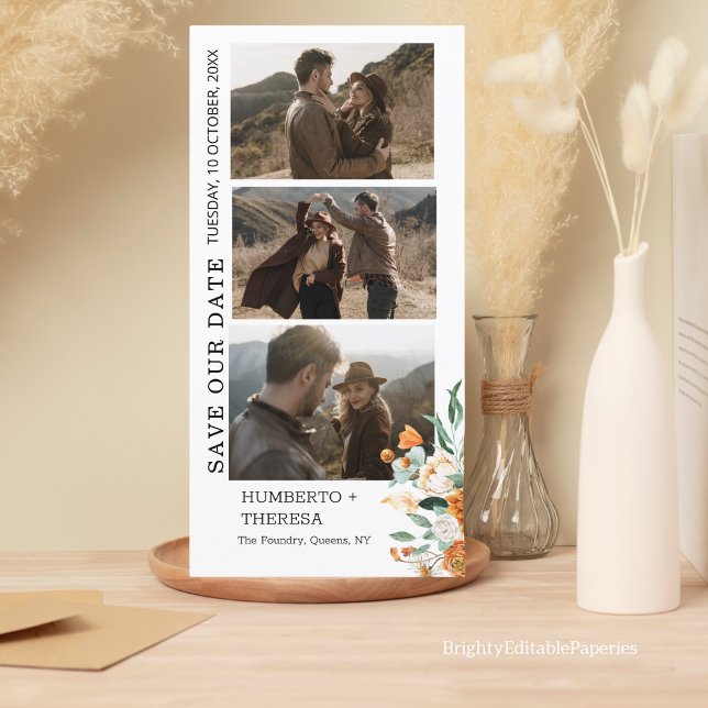 Tira fotográfica de cliente Guardar la invitación  (Subido por el creador)