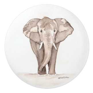 tirador de cajón de elefante
