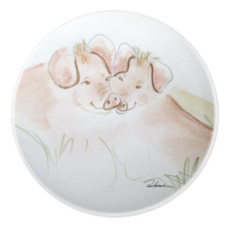 Tirador de cerámica